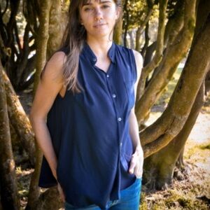 Tonle cirque top - sustainably made in Cambodia with dead stock fabric